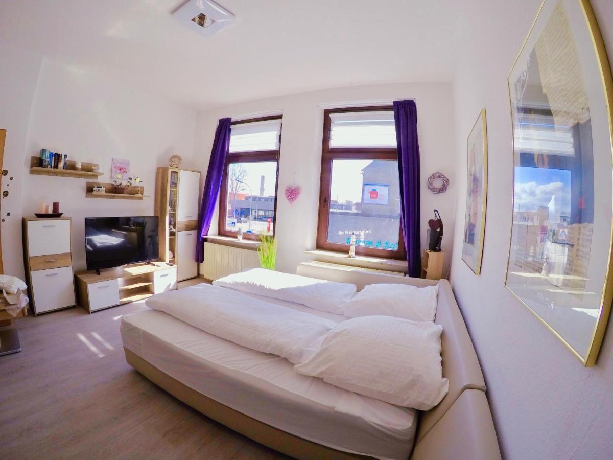 Küstenapartment mit großem Wohnzimmer Wilhelmshaven Exterior foto